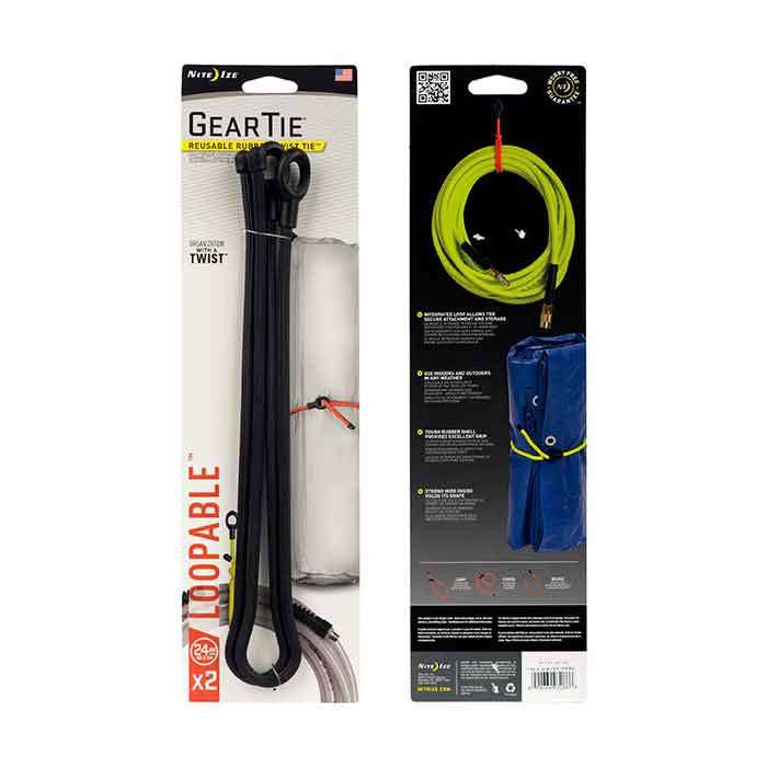 Gear Ties LoopTwist 24" - Black