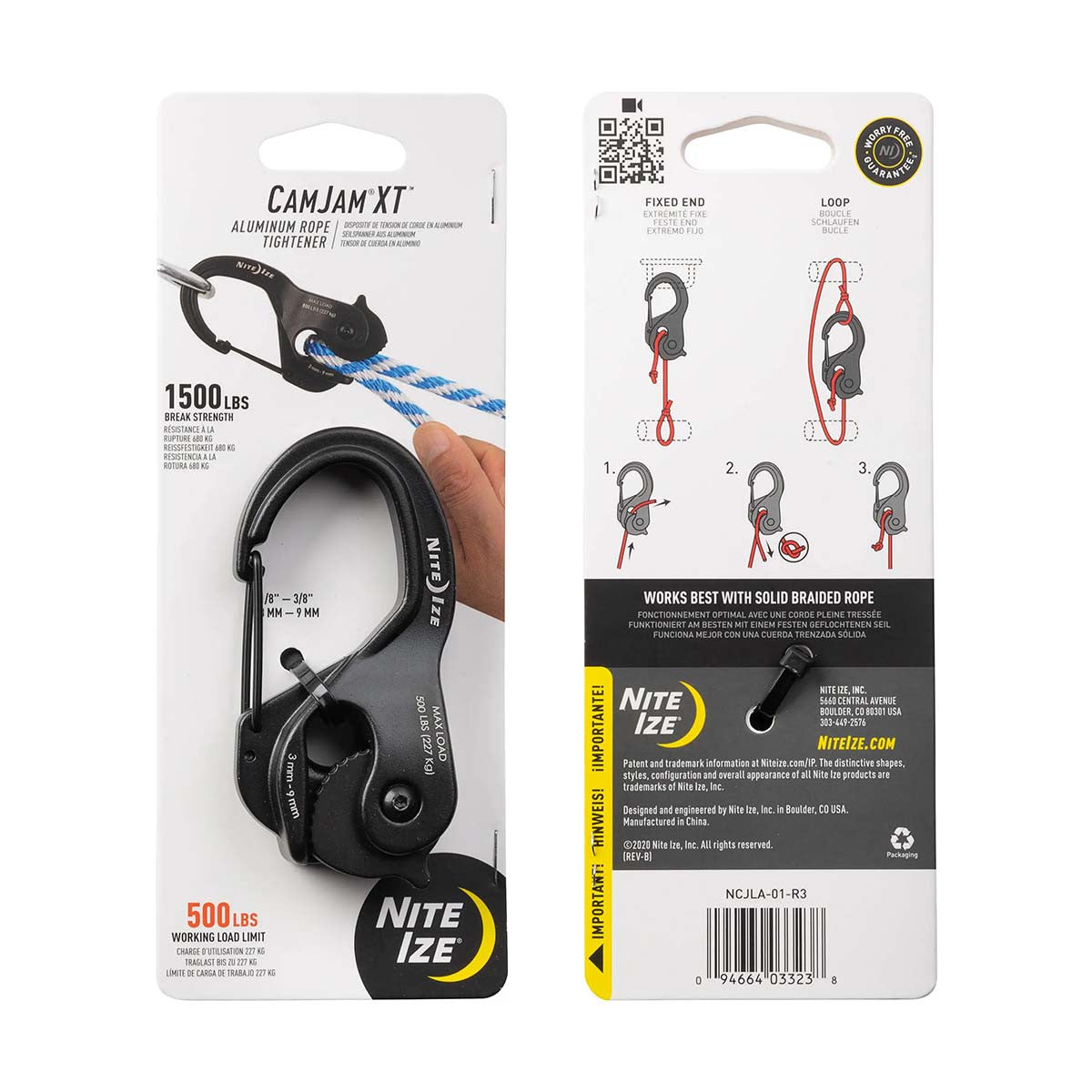 CamJam XT Aluminum Cord Tightener