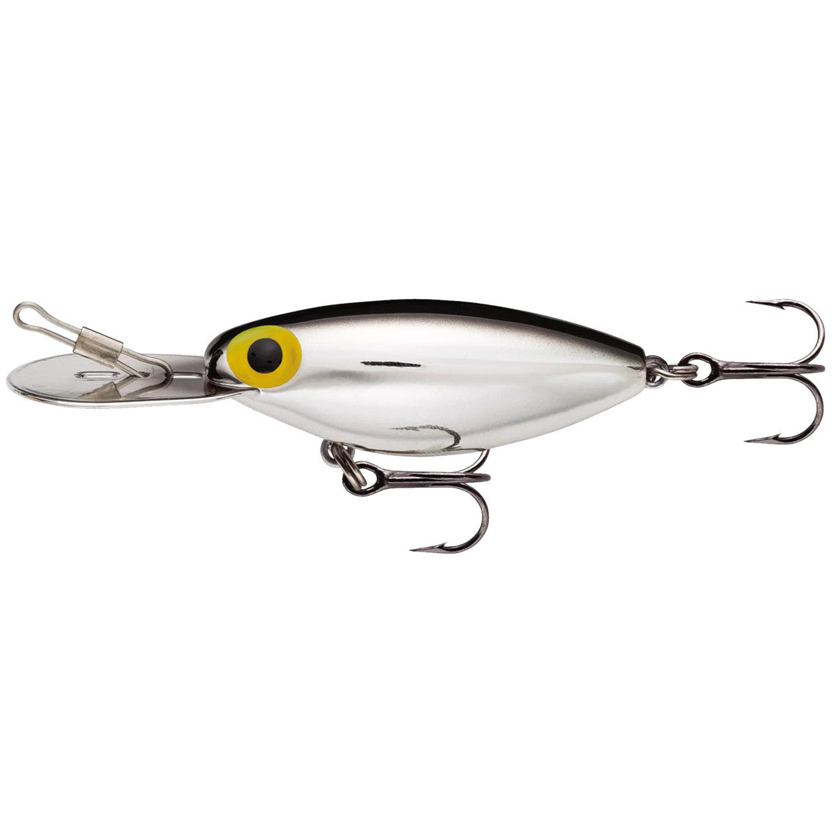 Storm Original Hot 'N Tot Lure, Metallic Silver Black Image