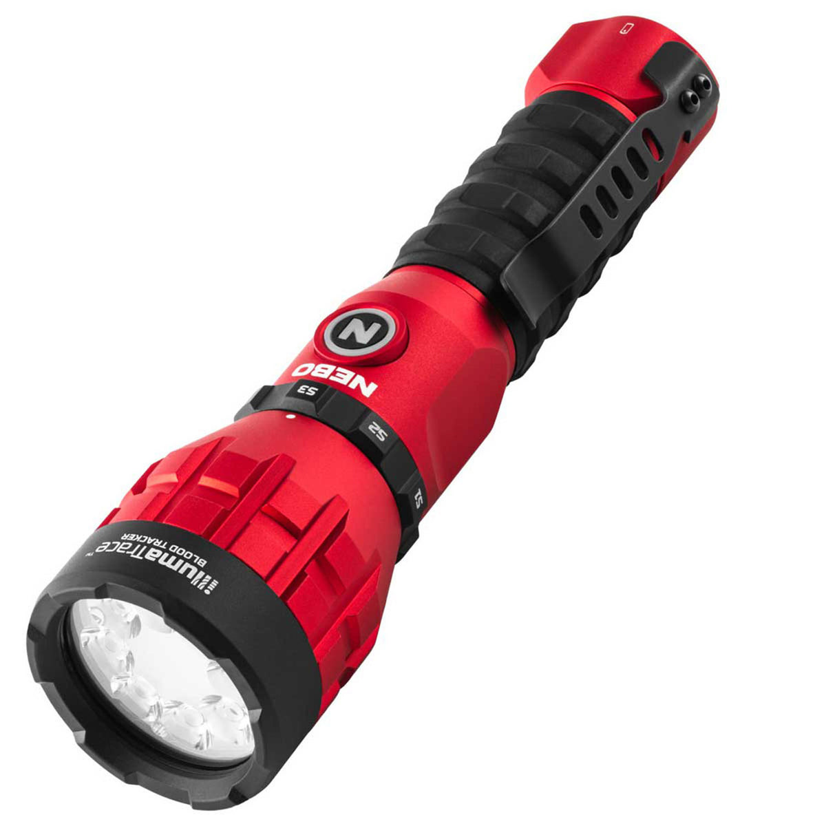 Image of the NEBO Illumatrace Blood Tracker Flashlight.
