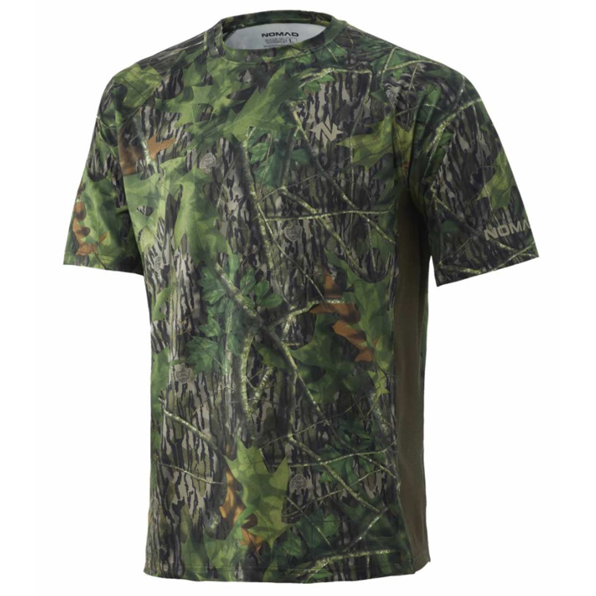 Pursuit Camo Short Sleeve T-Shirt image in Mossy Oak Shadowleaf