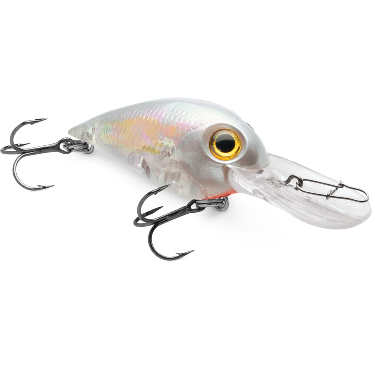 Side image of the Storm Wiggle Wart in Ghost Shad.