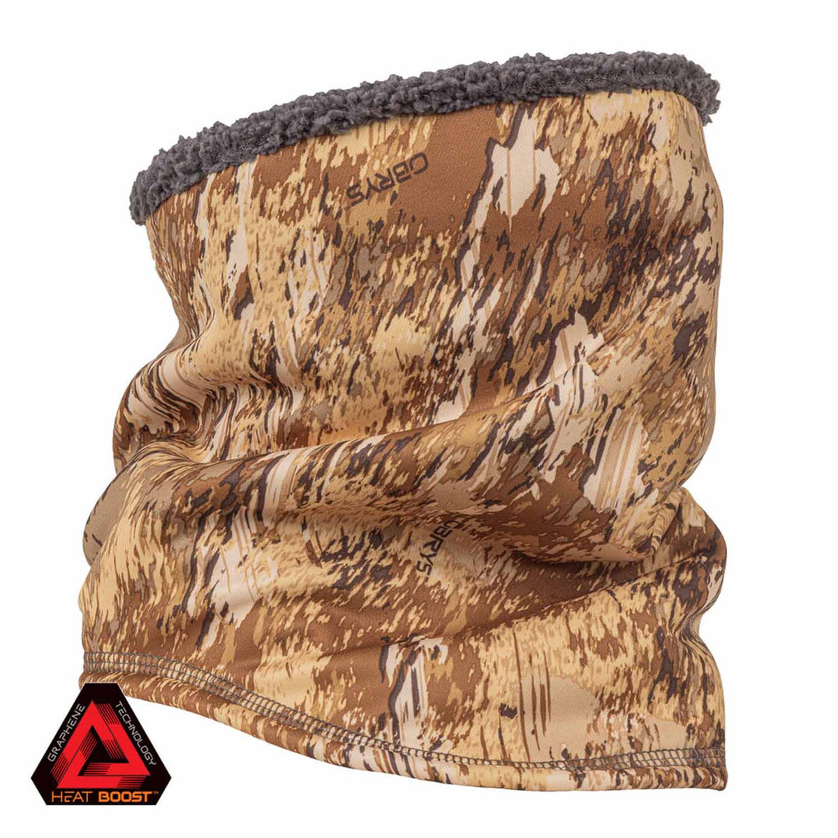 Image of the Huntworth Heat Boost Sherpa Merino Wool Blend Lined Gaiter in Obrys