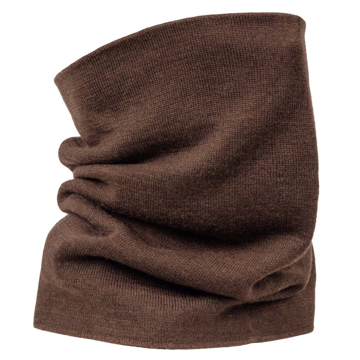 Image of the Huntworth Merino Wool Heat Boost Neck Gaiter in Ash Brown