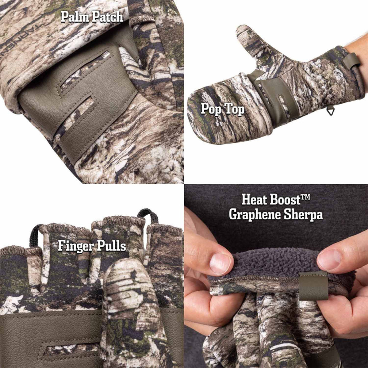 Features image of the Huntworth Colborne Heat Boost Heavyweight Windproof Softshell Glove.