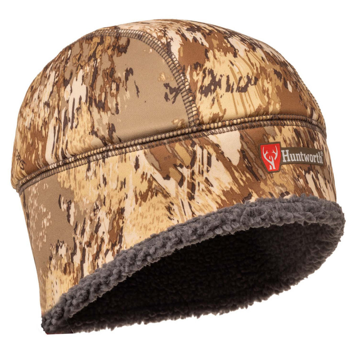 Image of the Huntworth Whittier Heat Boost Heavyweight Merino Wool Lined Waterfowl Beanie.