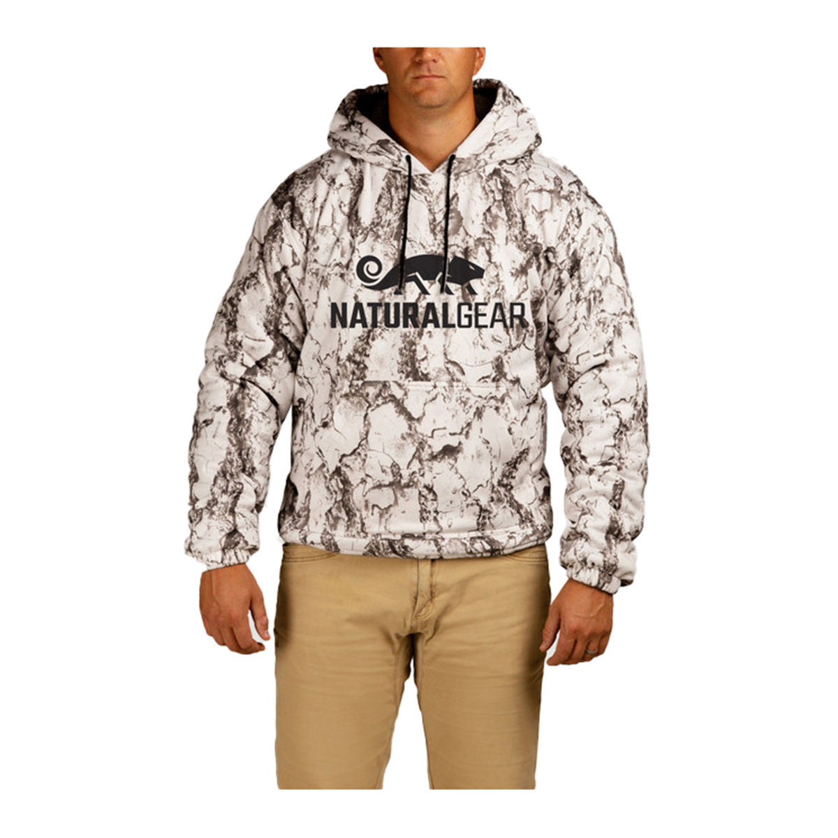 Snow Camo Hunting Hoodie