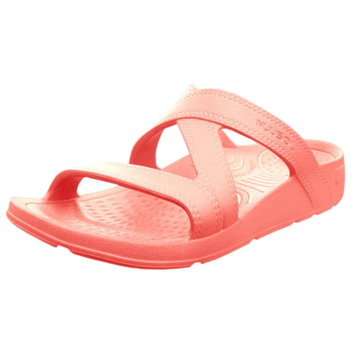 Nuusol Women's Hailey Flip Flop image in Coral Sunrise