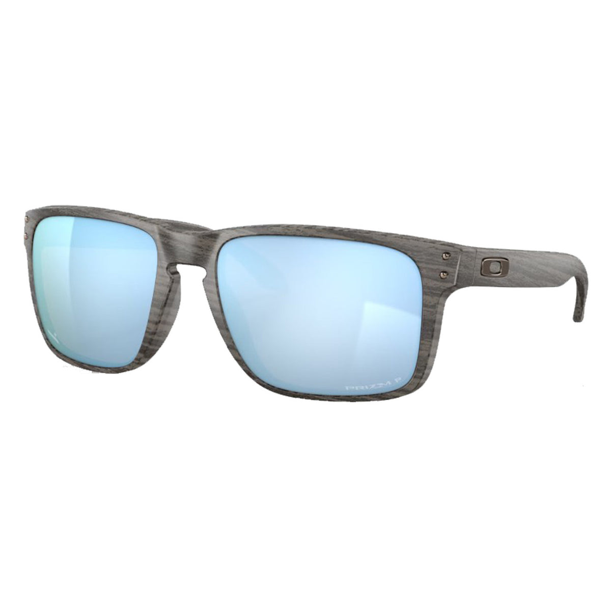 Oakley Holbrook XL Sunglasses - PRIZM Deep Water Polarized Woodgrain