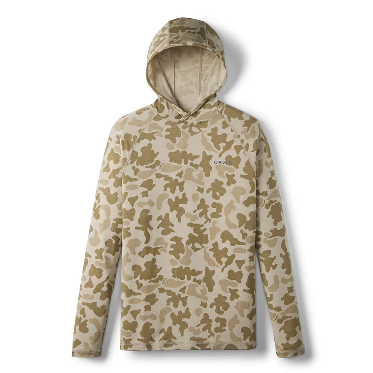 Image of the Orvis DriCast Hoodie Image in Dove Camo