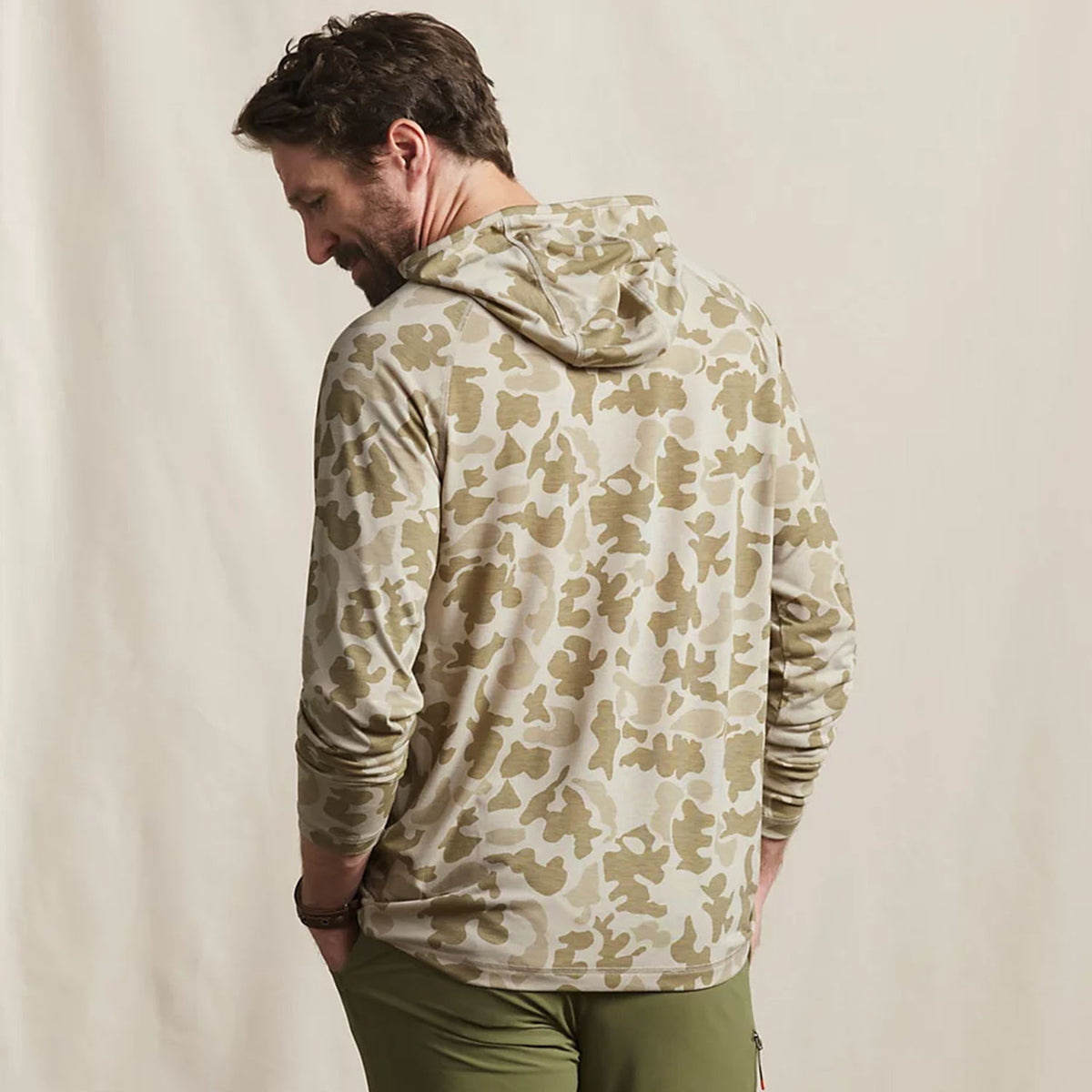 Back Model Image of the Orvis DriCast Hoodie.