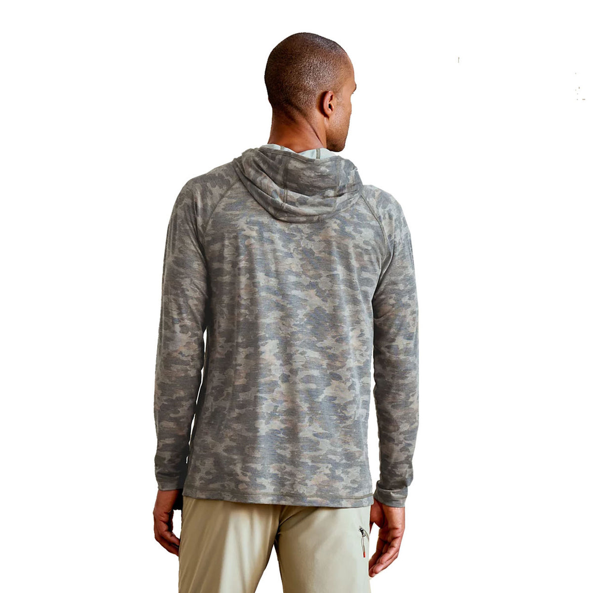 Orvis DriCast Printed Hoodie Back Image