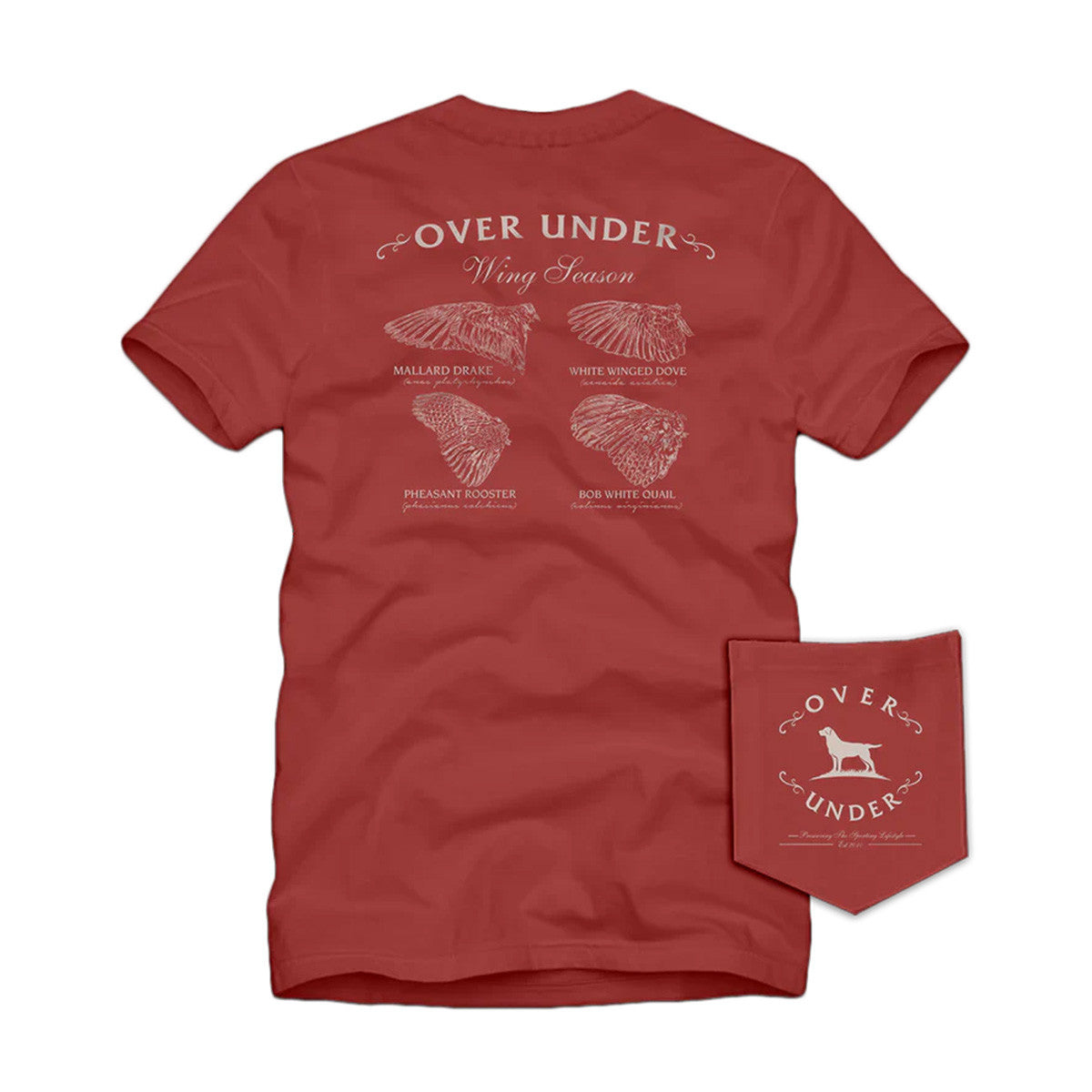 Over Under Wing Season Short-Sleeve T-Shirt Image