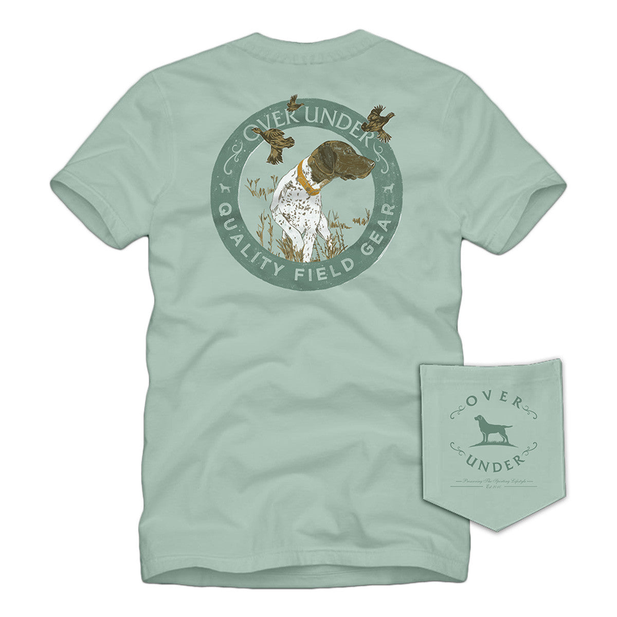 Over Under Pointer Hunting Short-Sleeve T-Shirt