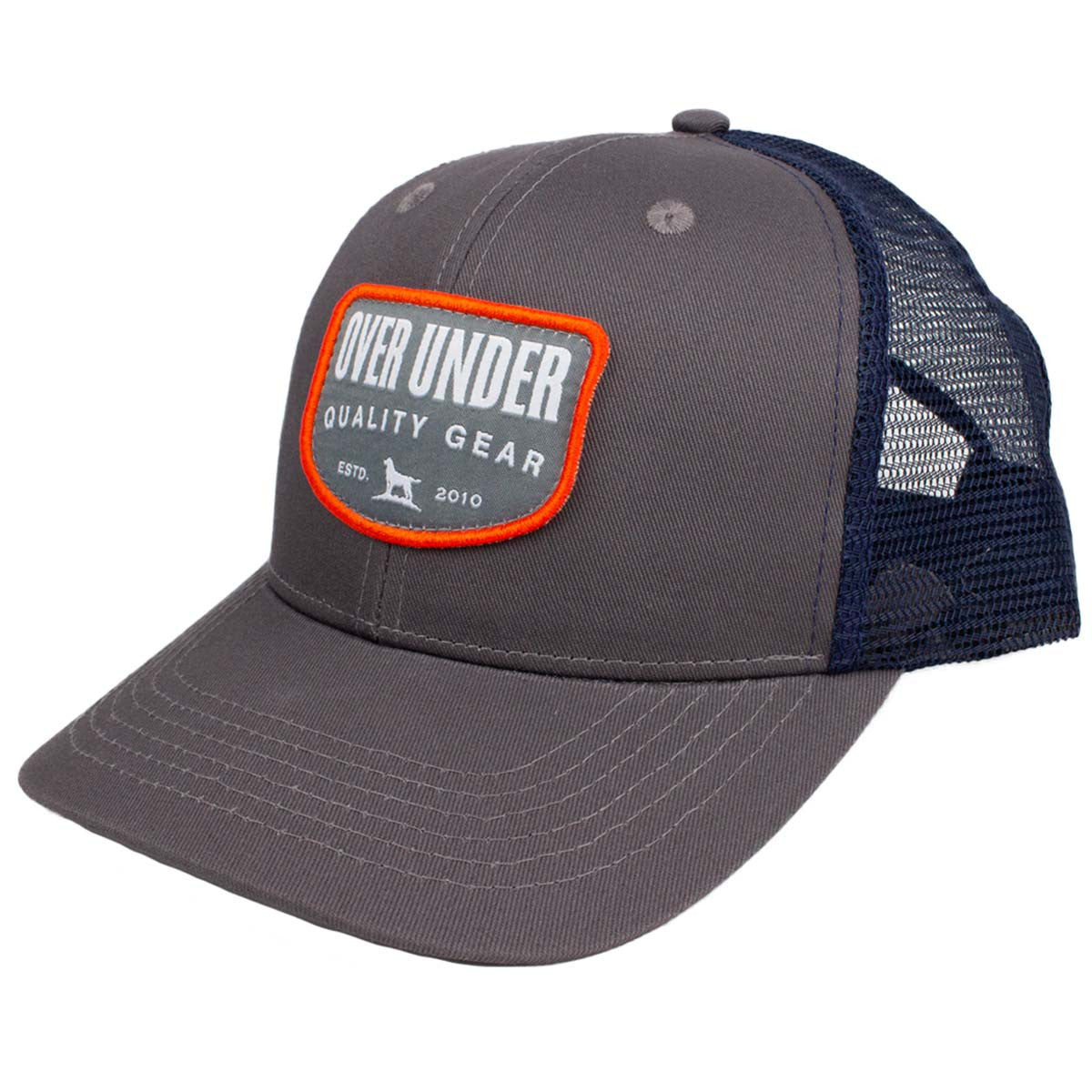 Over Under Gear Mesh Back Hat - Charcoal