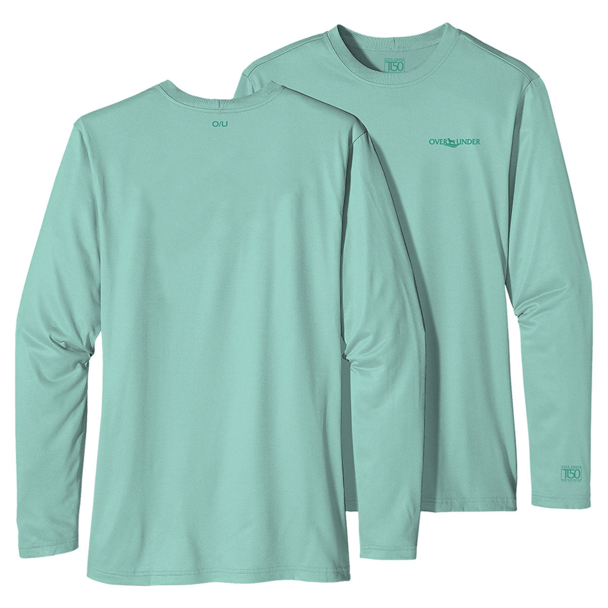 Over Under Tidal Tech Wahoo Long Sleeve Shirt Wahoo Image