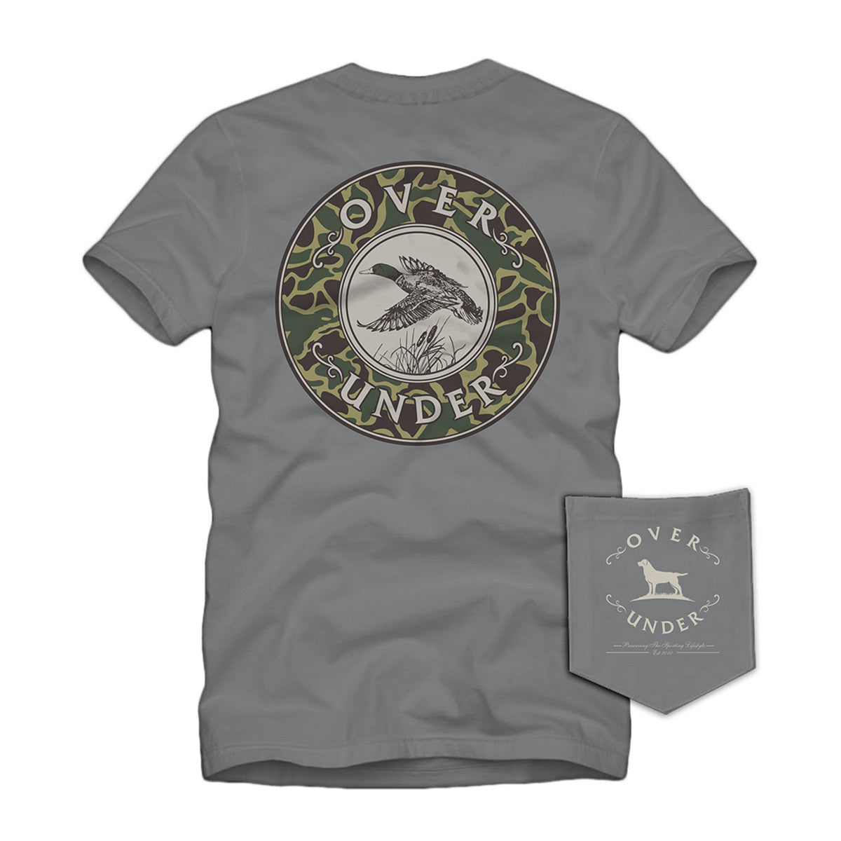 Over Under Mallard Shoot II Short Steeve T-Shirt Image