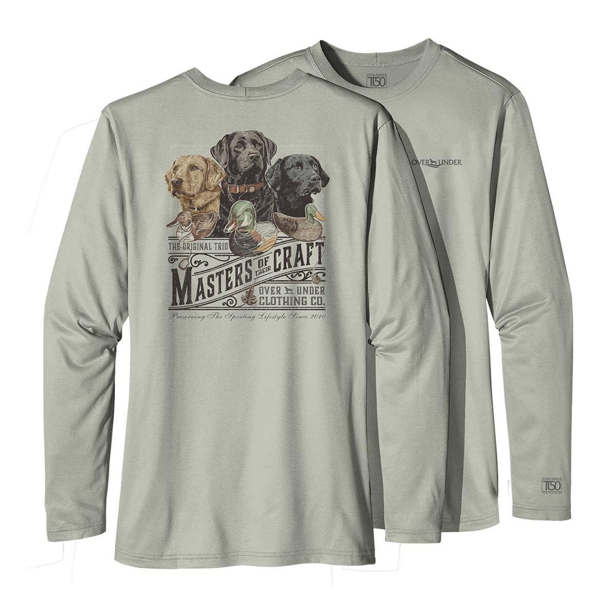 Over Under Tidal Tech Masters Of Their Craft Long-Sleeve T-Shirt Image