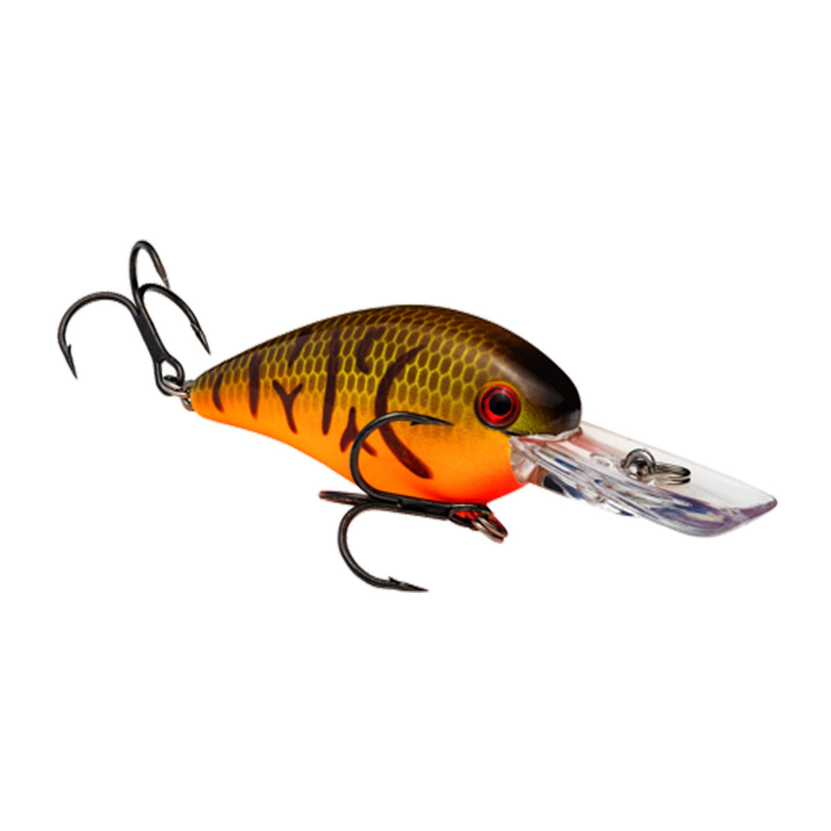Strike King KVD 1.5 Deep Diver Squarebill Image in Orange Belly Craw