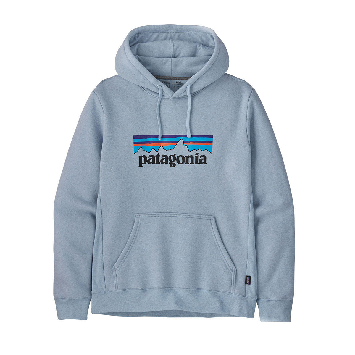 Patagonia Men's P-6 Logo Uprisal Hoody Image in Steam Blue