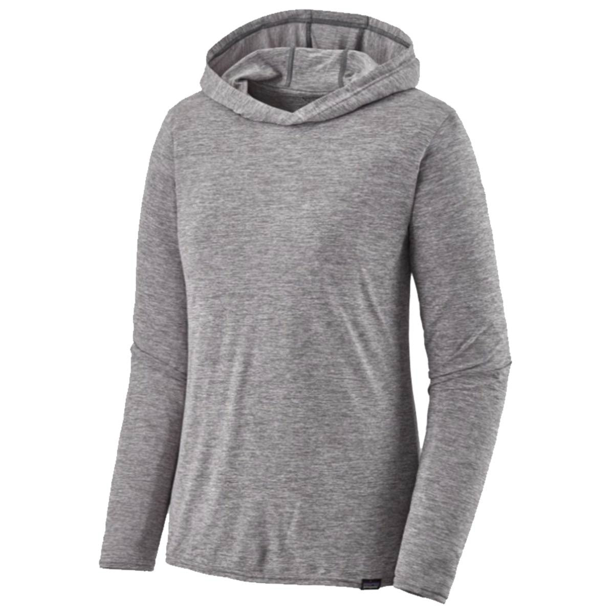 Patagonia Women's Capilene Cool Daily Hoody Image in Feather Grey