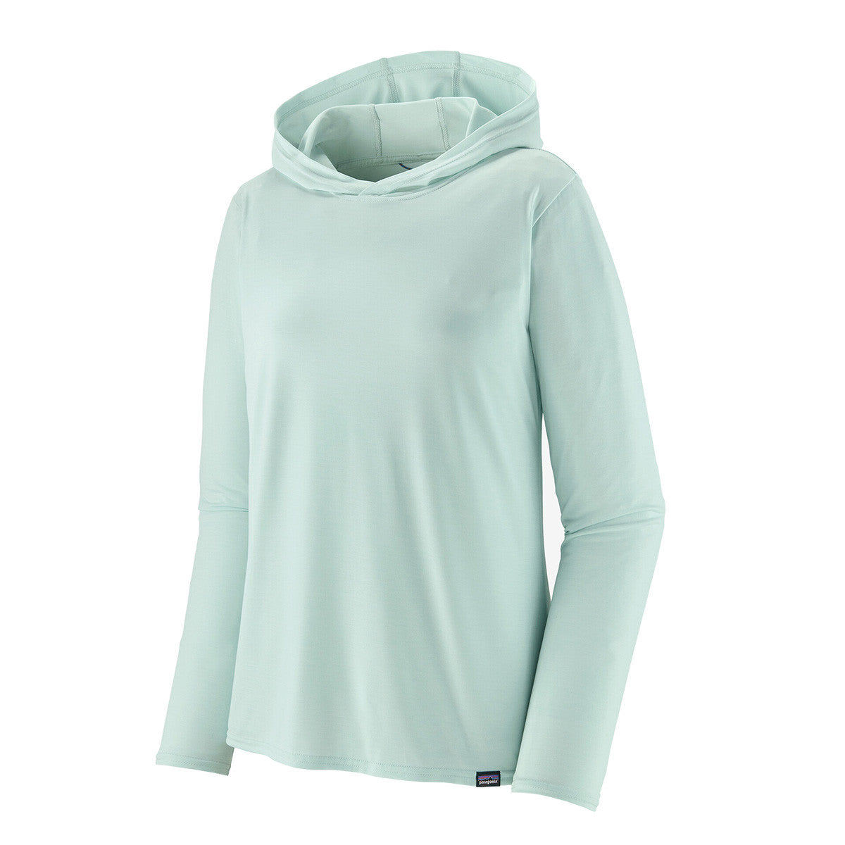 Patagonia Women's Capilene Cool Daily Hoody Image in Wispy Green