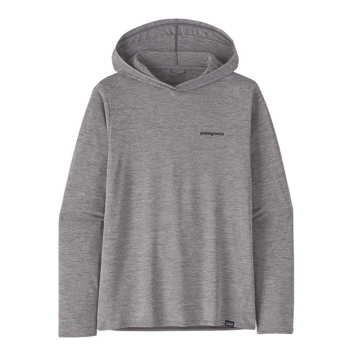 Patagonia Capilene Cool Daily Graphic Hoody Image in Feather Grey
