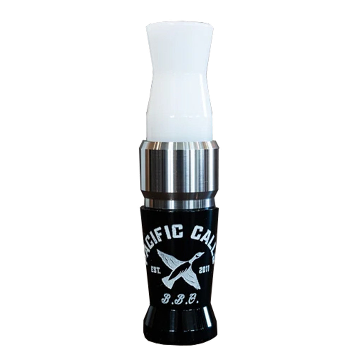 Image of the Pacific Calls B.B.G. Goose Call in Black/White