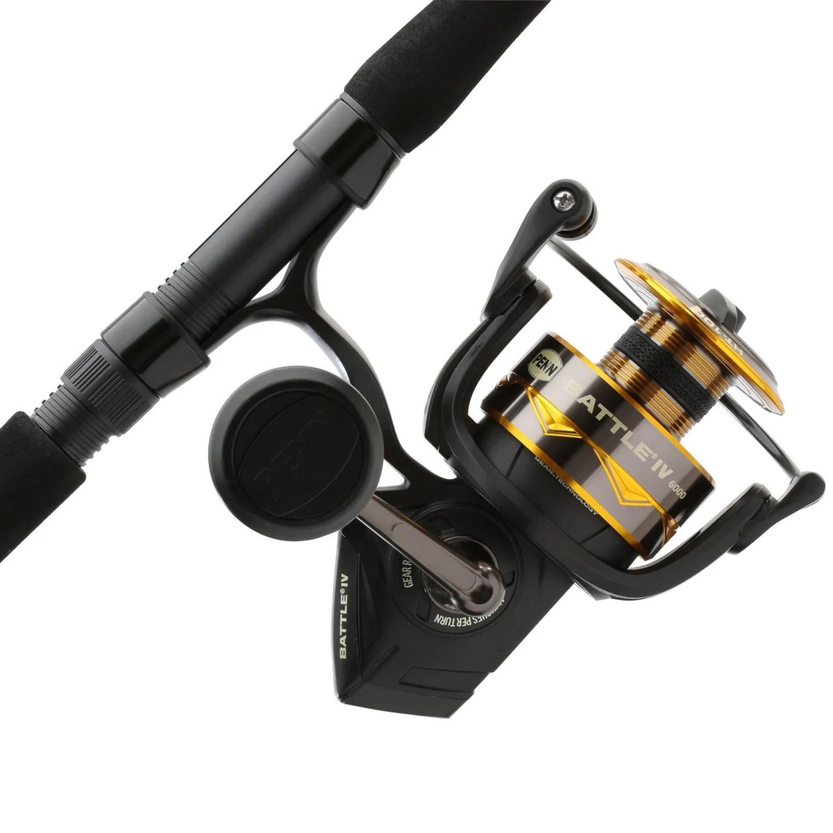Penn Battle IV Spinning Rod and Reel Combo 6000 Reel Image