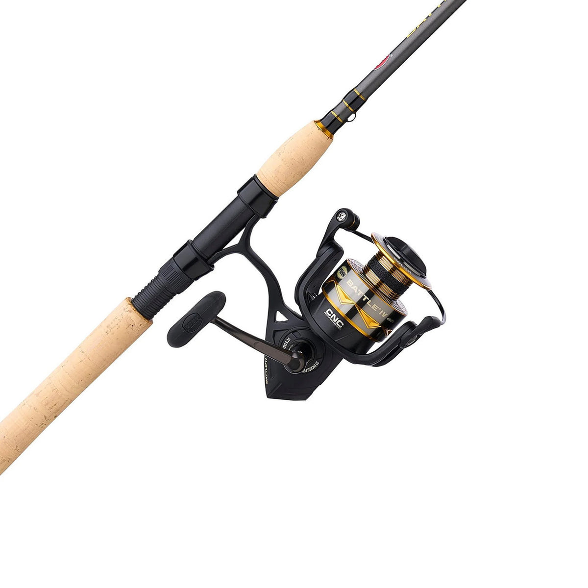 Penn Battle IV 3-Piece Travel Spinning Rod and Reel Combo Image