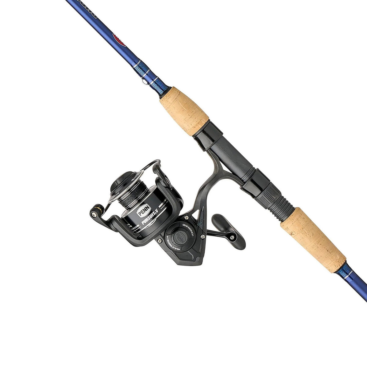 Closeup Left Image of the Penn Pursuit V LE Spinning Rod and Reel Combo.
