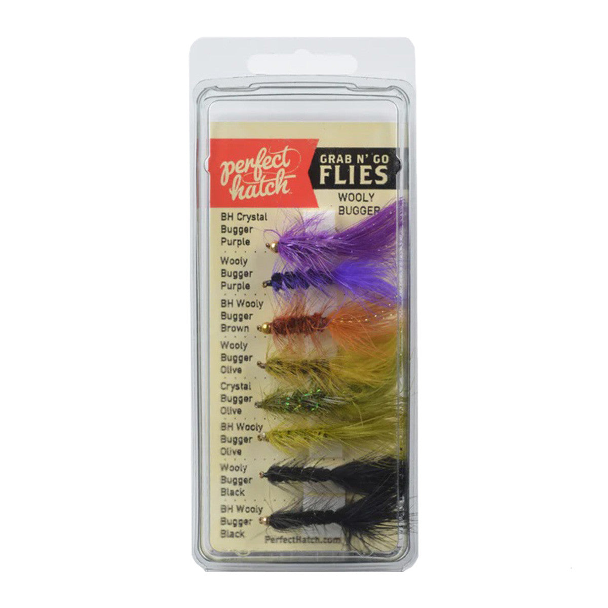 Perfect Hatch Grab N' Go Wooly Bugger Fly Assortment Image