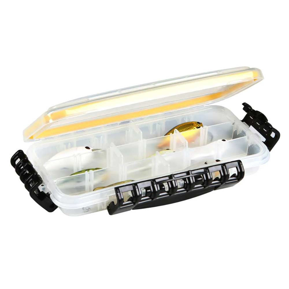 Plano Waterproof Stowaway Box yellow opened image