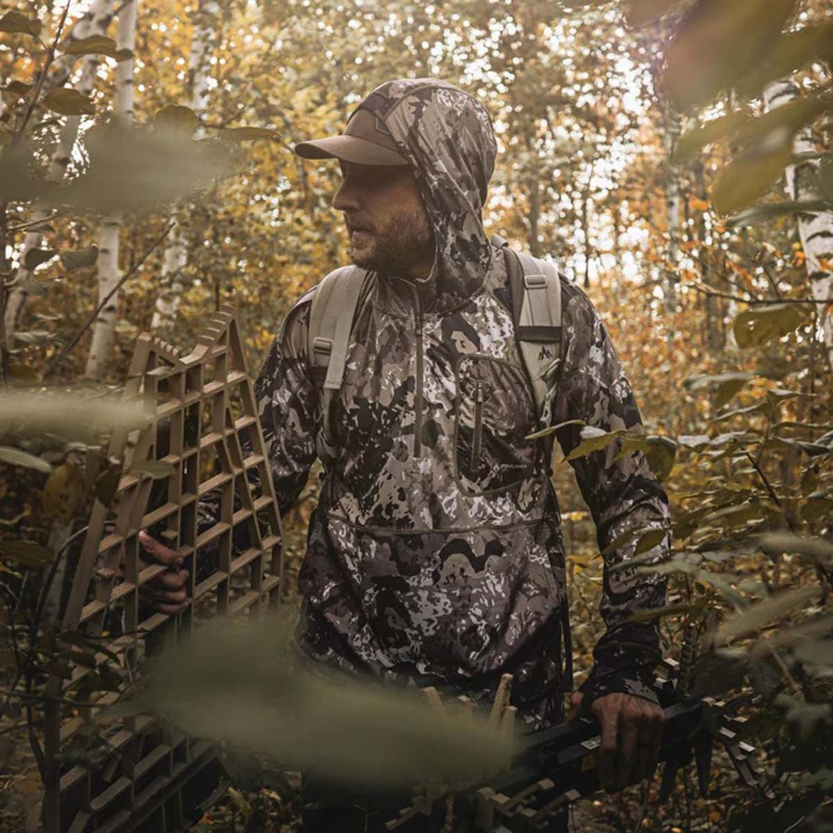 Pnuma Renegade Swift Hoodie In-the-Field Image