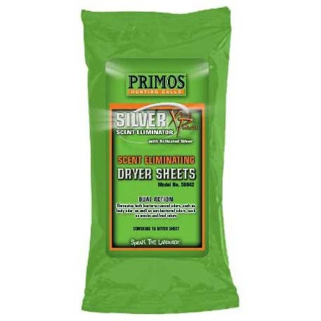 Silver XP Scent Eliminating Dryer Sheets