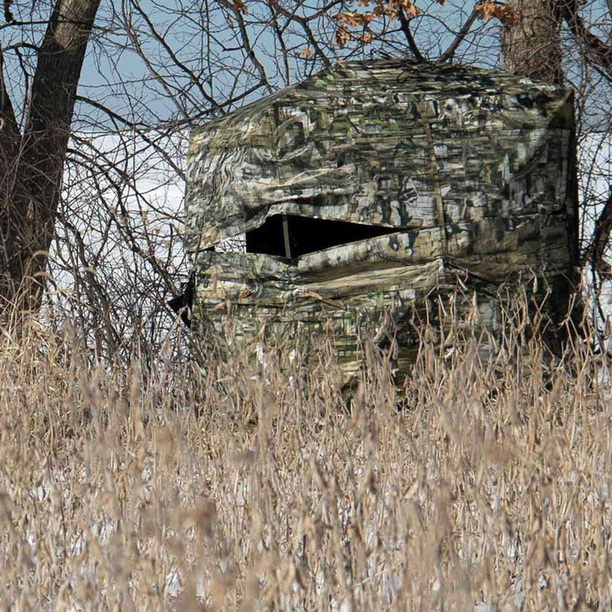 Primos Double Bull SurroundView Max Hunting Ground Blind Field Image