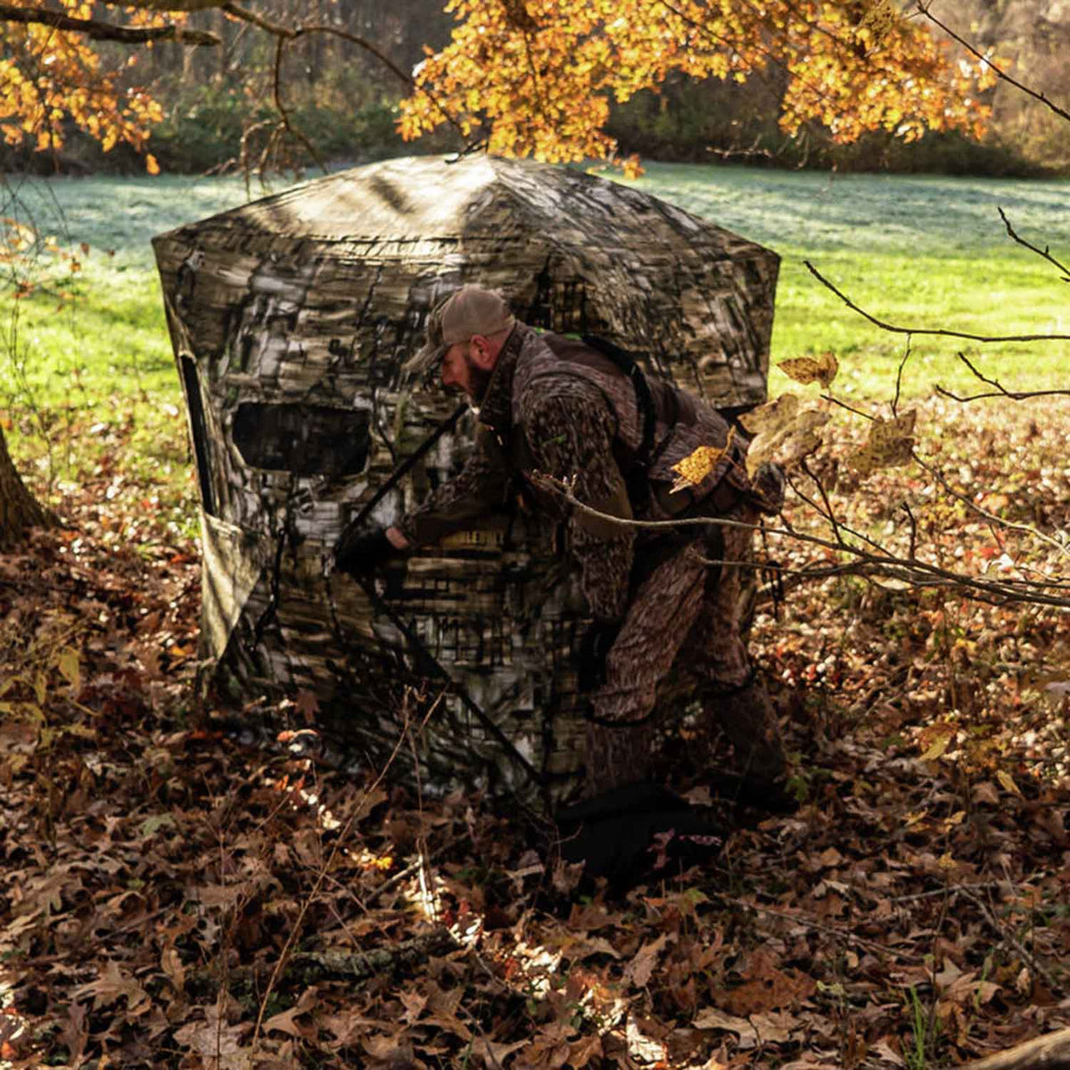 Primos Double Bull SurroundView Max Hunting Ground Blind Outside of Blind Image