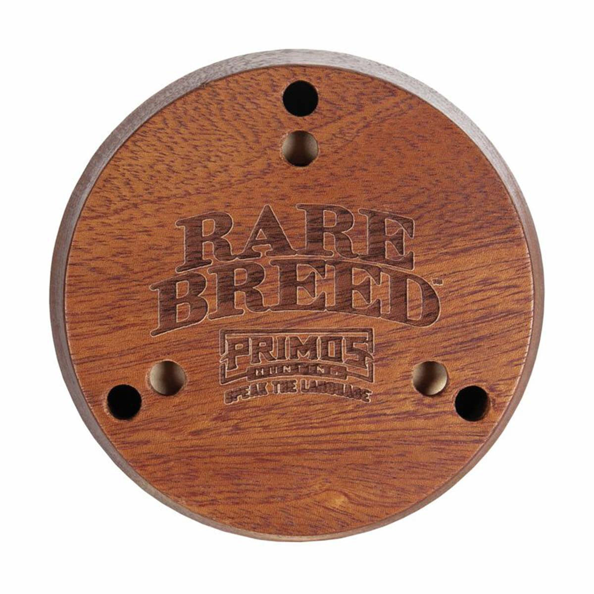 Primos RareBreed Aluminum Turkey Pot Call, Wood Grain Lid Image