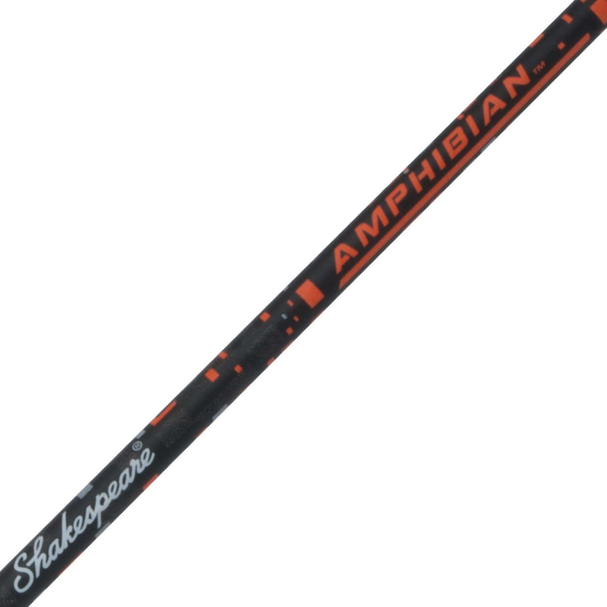 Shakespeare Amphibian Spinning Rod and Reel Combo shaft image