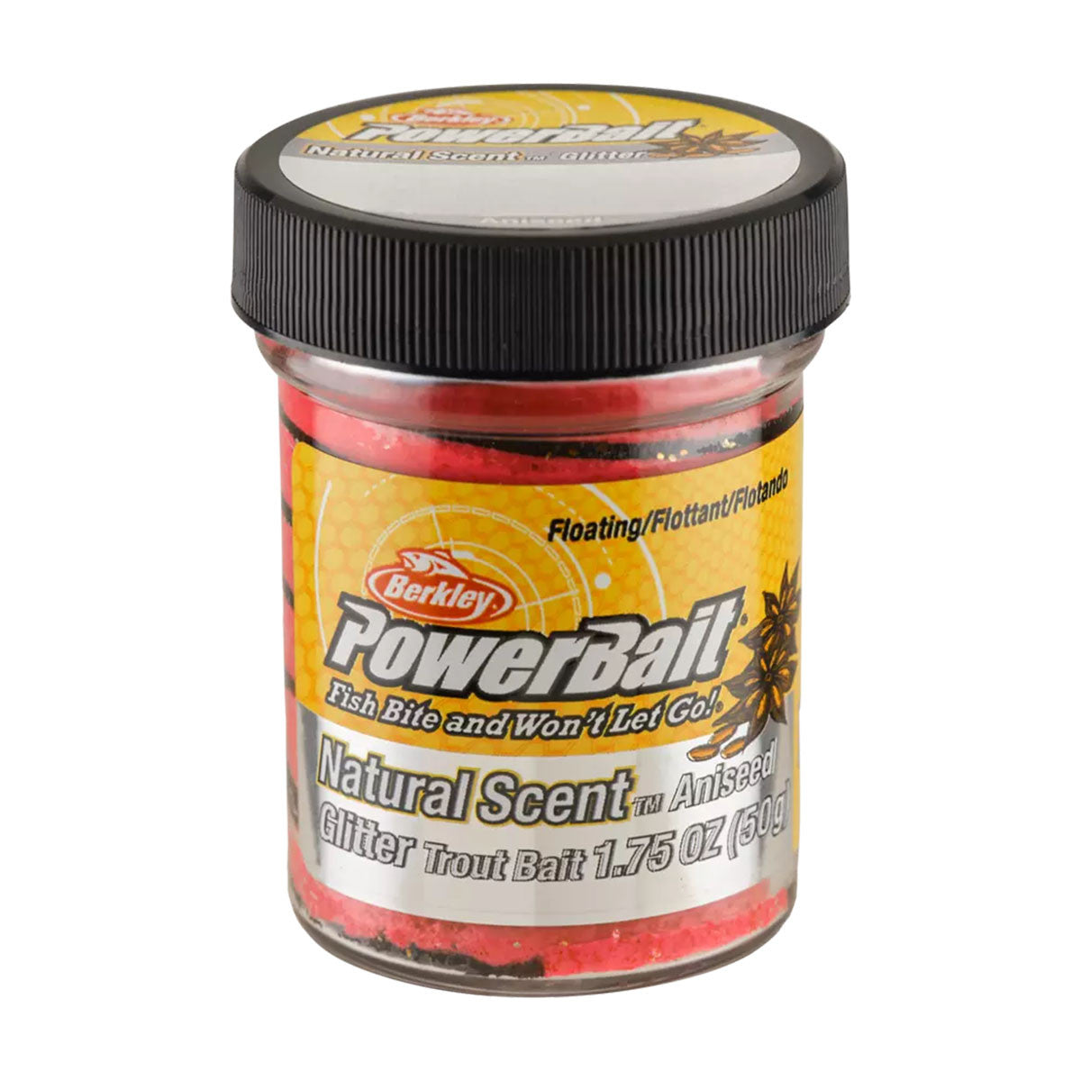PowerBait Natural Glitter Trout Bait Dough