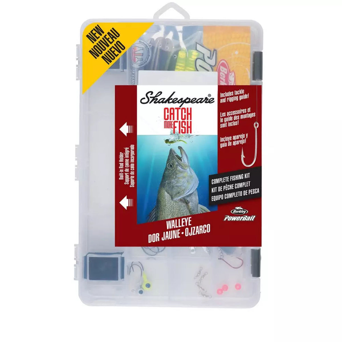 Shakespeare Catch More Fish Walleye Kit