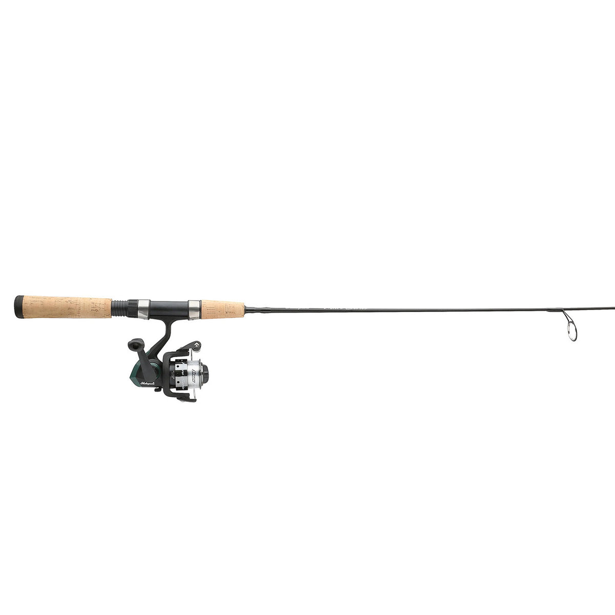 Side image of the Shakespeare Micro Series Spincast Rod and Reel Combo 2 Piece.