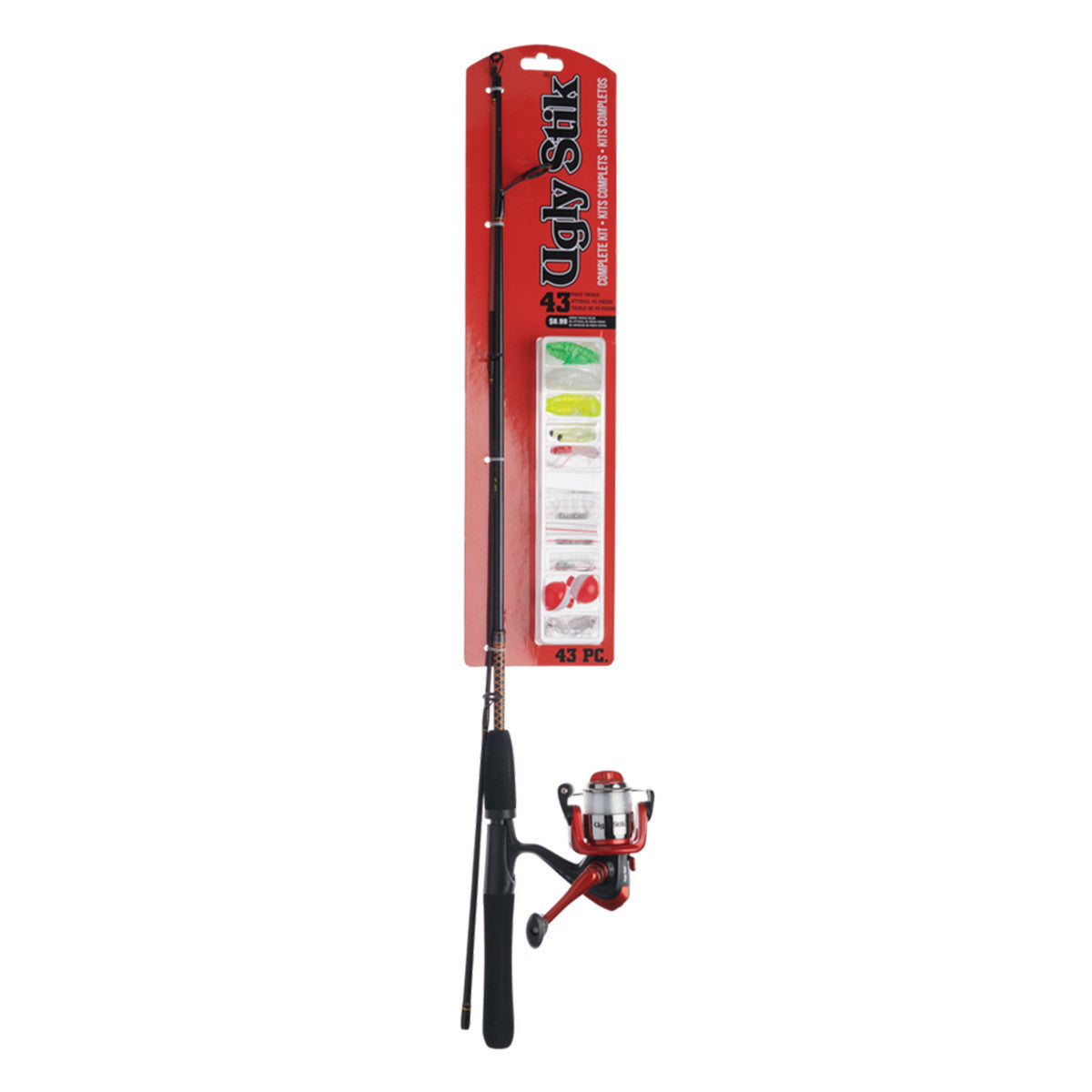 Ugly Stik Complete Spinning Rod and Reel Kit Image