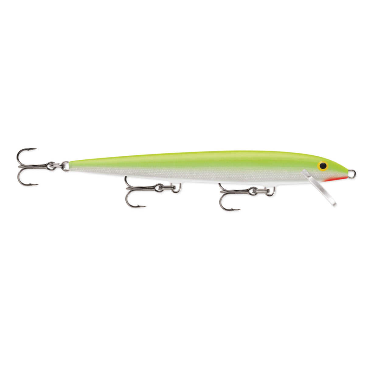 Rapala Original Floater Image in Silver Fluorescent Chartreuse 11