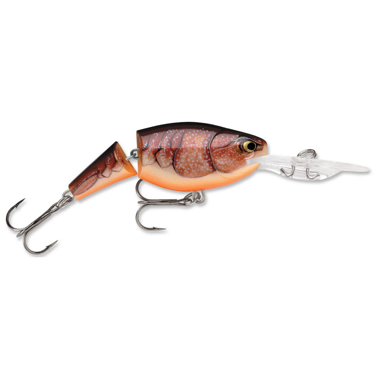 Rapala Jointed Shad Rap Image in Brown Crawdad