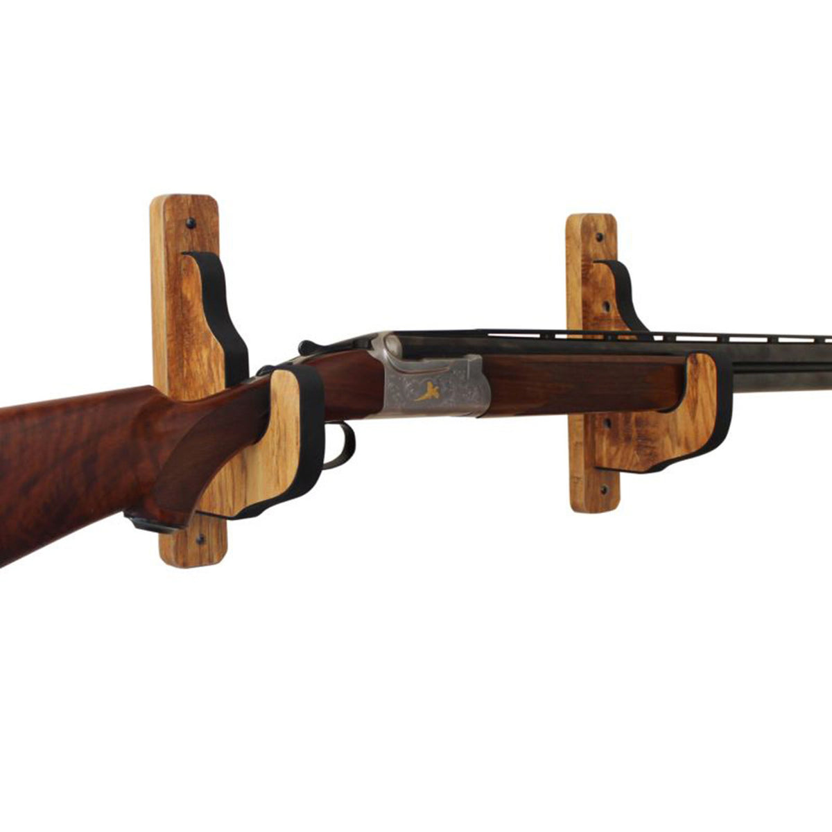 Rush Creek 2-Piece Padded Gun Display Wall Hooks active use image
