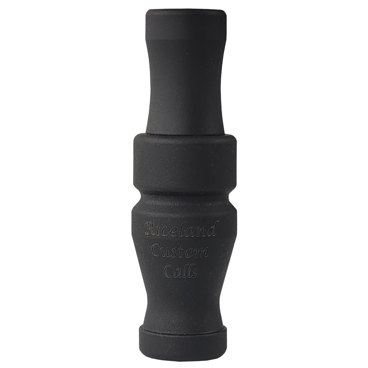 Riceland Custom Calls Delrin 3/4 Gut Goose Call in Matte Black