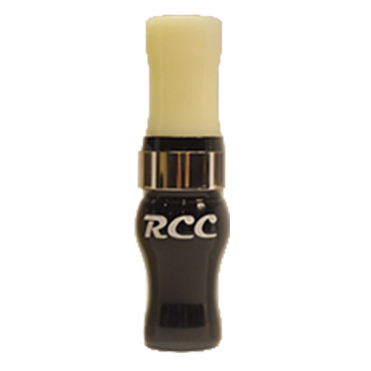 Image of the Riceland Poly Snow Call 5/8 Gut in Black/White