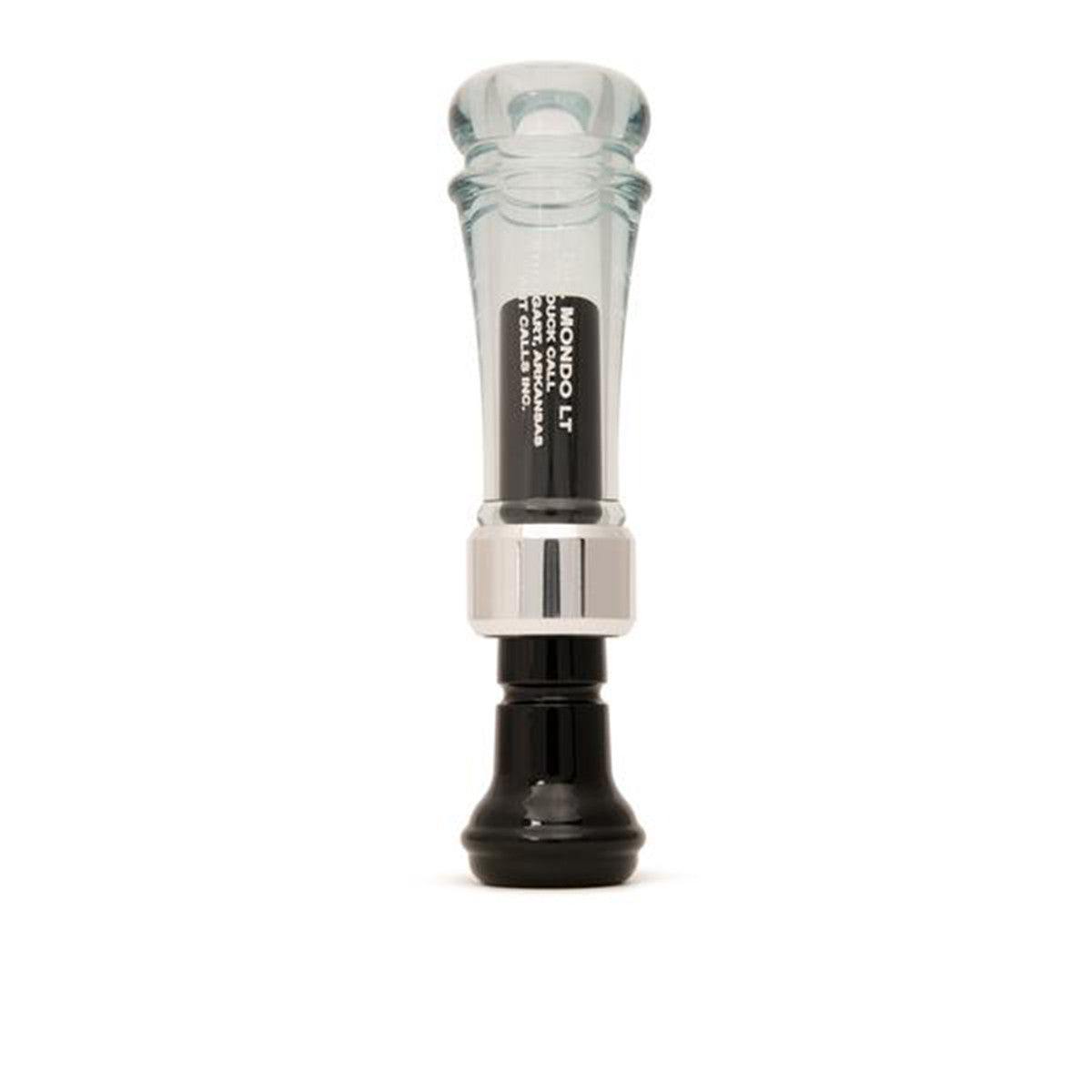 Rich-N-Tone Mondo LT Duck Call Image in Steel Shot Black Ivory