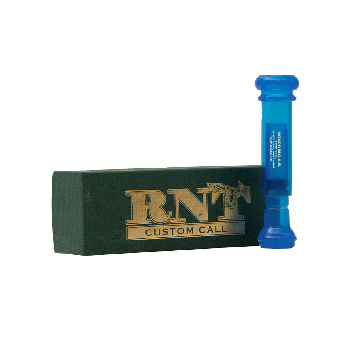 call and case image of Rogers MOAB KC Blue Duck Call.